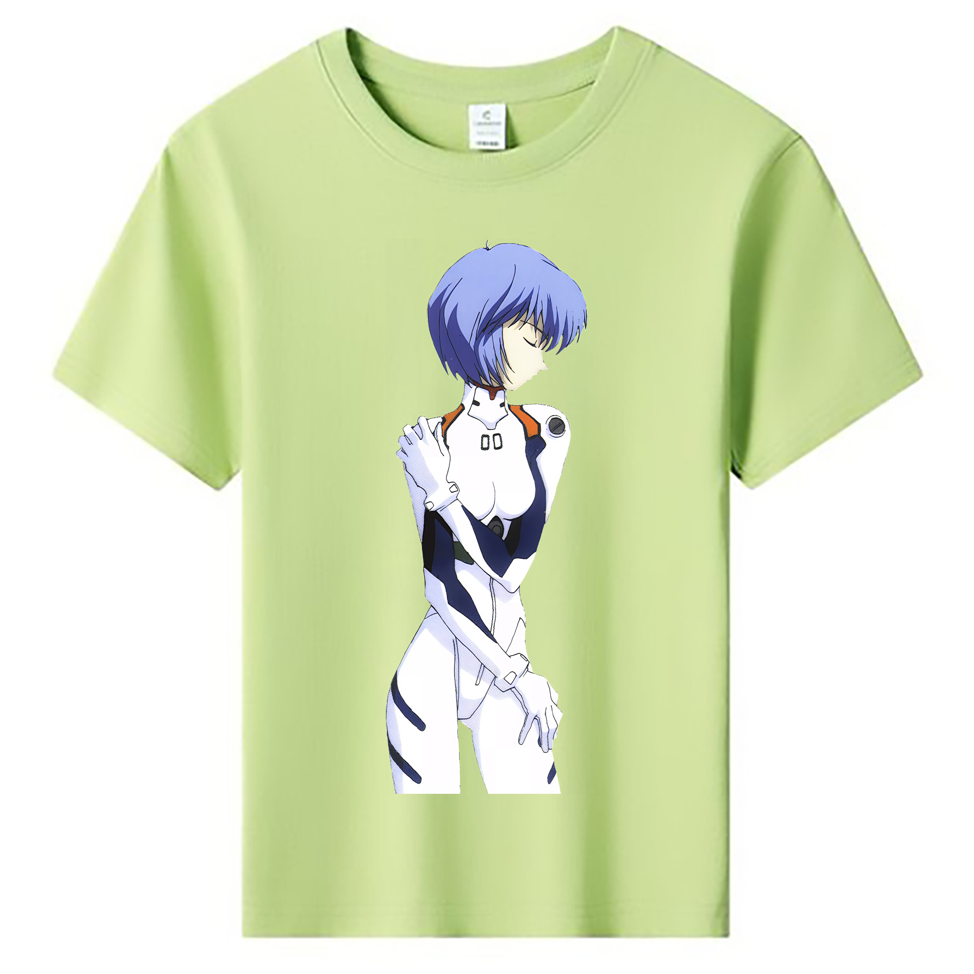 （画像用） EVA 新世紀エヴァンゲリオン 綿100％キッズTシャツ（フロントプリント）